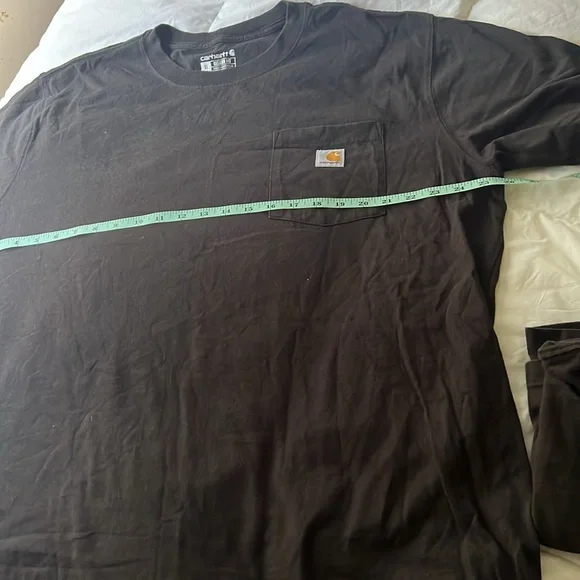 Carhartt Loose Fit Men’s short sleeve tee shirts size XL  Black NWOT Lot of 2 - Picture 3 of 6